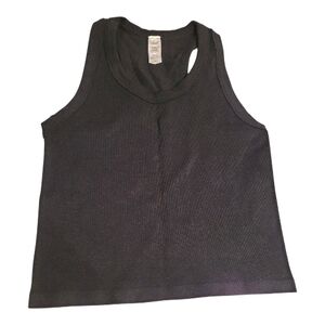 Reflex Charcoal Tank Top Womens Lare New Without Tags